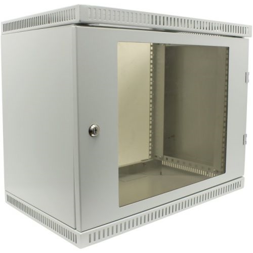 NT WALLBOX LIGHT 15-66 G (176982): Шкаф телекоммуникационный 19" настенный антивандальный, дверь стекло-металл