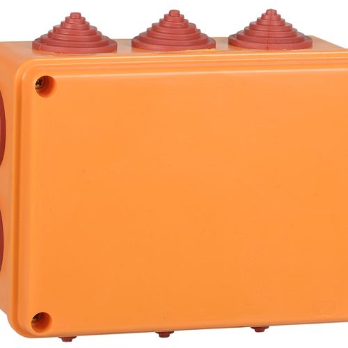 Коробка 150х110х70 6P IP55 (UKF30-150-110-070-6-16-09): Коробка распаячная огнестойкая с кабельными вводами