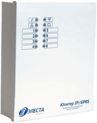 Юпитер-1439 (4 IP/GPRS), металл: Прибор приемно-контрольный охранно-пожарный