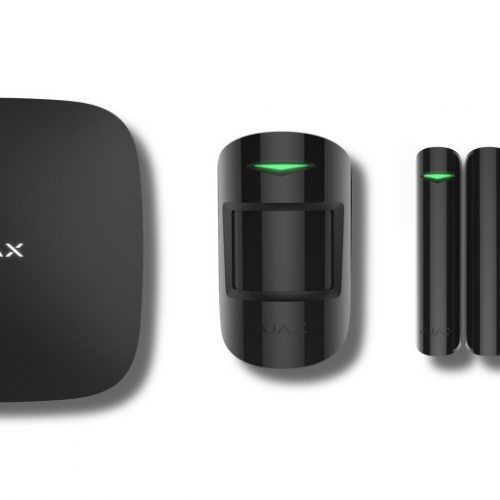 Ajax StarterKit Plus (black): Комплект радиоканальной охранной сигнализации