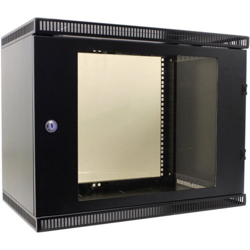 NT WALLBOX LIGHT 15-66 B (176981): Шкаф телекоммуникационный 19" настенный антивандальный, дверь стекло-металл