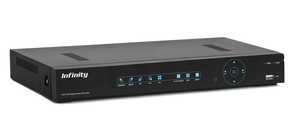 VRF-UHD1628M: Видеорегистратор мультиформатный 16-канальный