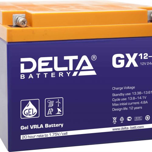 Delta GX 12-24: Аккумулятор герметичный свинцово-кислотный