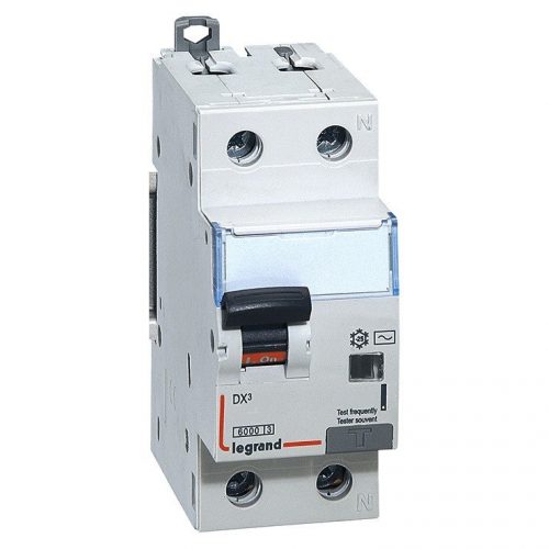 АВДТ DX3 1П+Н C40А 30MA-AC (411006): Автоматический выключатель дифференциального тока