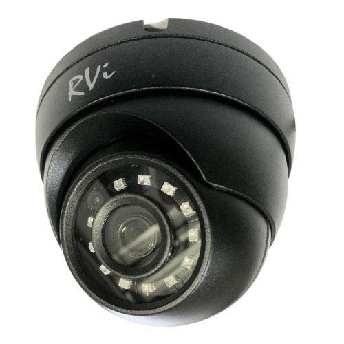 RVi-1NCE2020 (2.8) black: IP-камера купольная уличная
