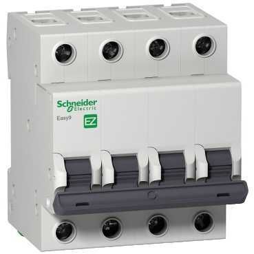 Выключатель автоматический EASY9 4п 32A C 4,5кА Schneider Electric