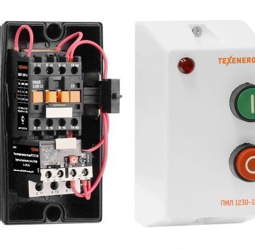 Пускатель магнитный ПМЛ 1230-12 400В РТЛ 1004-М2 (0,38-0,65А)