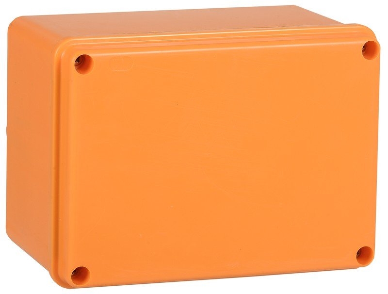 Коробка 150х110х85 4P IP44 (UKF20-150-110-085-4-10-09): Коробка распаячная огнестойкая с гладкими стенками