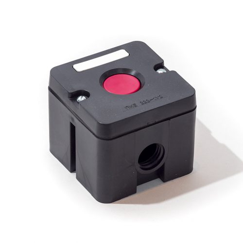 ПКЕ 212-1 У3 красная IP40 (пластик): Пост кнопочный