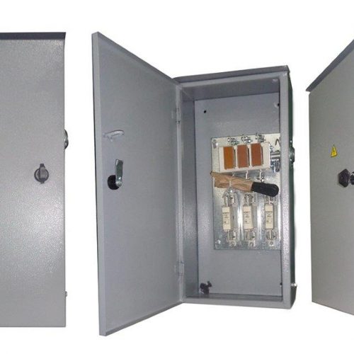 Ящик с рубильником-переключателем ЯРП11М711-54 У2 с ПН-2 (ЯРПП 100А IP54)
