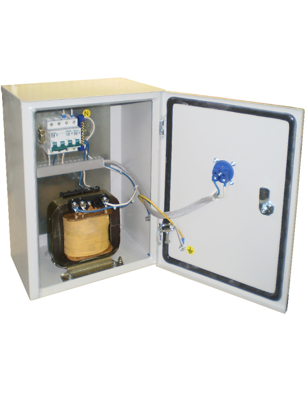 Ящик с понижающим трансформатором ЯТПО-3550-54 (ОСО1-0,4) 220/12В IP54 Texenergo