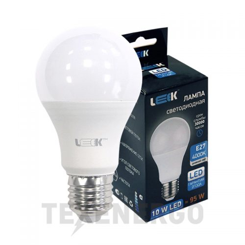 Лампа светодиодная LEEK LE А 60 LED 10W 4К Е27 (NE)