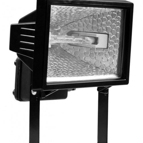 Прожектор галогенный ИО 150Вт черный  IP54