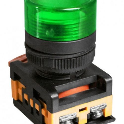 Сигнальная лампа AL-22TE    зеленая 230В неоновая лампа