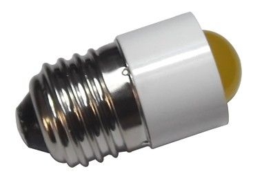 Светодиодная коммутаторная лампа СКЛ 7Б-ЖМ-2-220, желтая, матовая 220В 50Гц