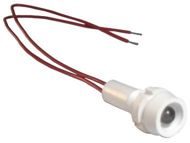 Светодиодная коммутаторная лампа СКЛ 15.1А-С-3-220 гибкие выводы, синяя, перем.ток, 220В