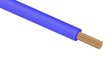 Провод ПуГВ 0,5 синий (кратно 50м.)