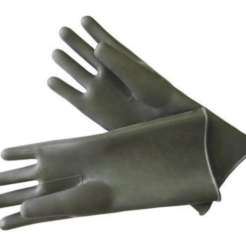 Перчатки резиновые диэлектрические штанцованные (со швом)