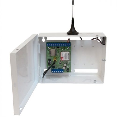 S400-2GSM-BK12-W "Нано" (цвет белый): Устройство оконечное объектовое приемно-контрольное c GSM коммуникатором