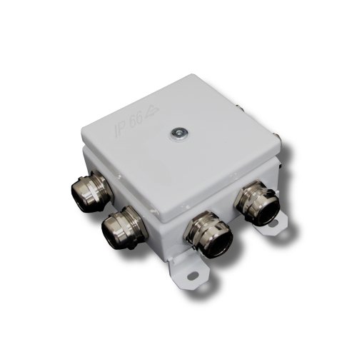 КМ-О (12к)-IP66-120х120, три ввода: Коробка монтажная огнестойкая