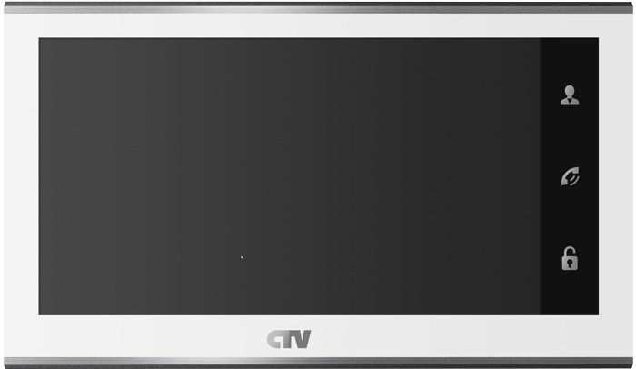 CTV-M2702MD (белый): Монитор домофона цветной с функцией «свободные руки»