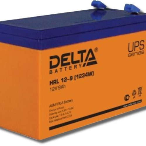 Delta HRL 12-9 X (1234W): Аккумулятор герметичный свинцово-кислотный