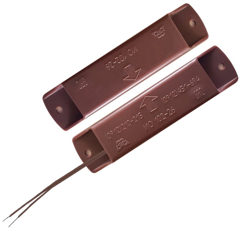 ИО 102-26 исп.00 "Аякс" (коричневый): Извещатель охранный точечный магнитоконтактный