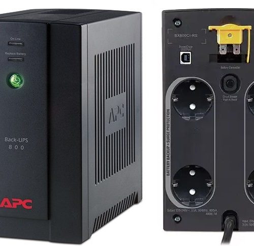 BX800CI-RS APC Back-UPS 800 ВА: Источник бесперебойного питания с авторегулировкой напряжения