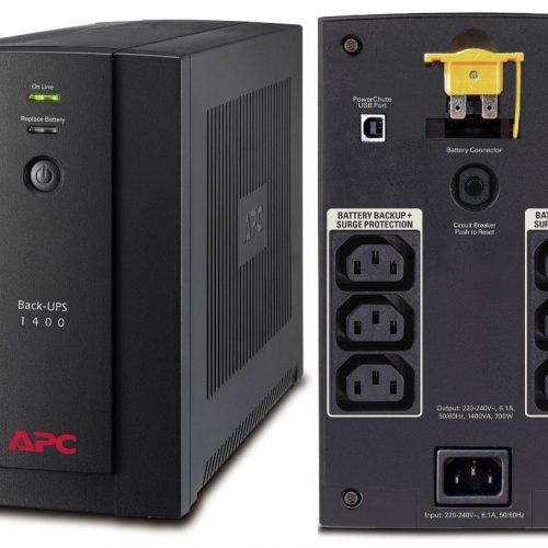 BX1400UI APC Back-UPS 1400 ВА: Источник бесперебойного питания с авторегулировкой напряжения