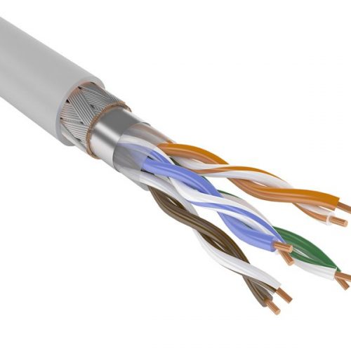 SFTP 4PR 24AWG, CAT5e, 305м. REXANT (01-0342): Кабель «витая пара» (LAN) для структурированных систем связи