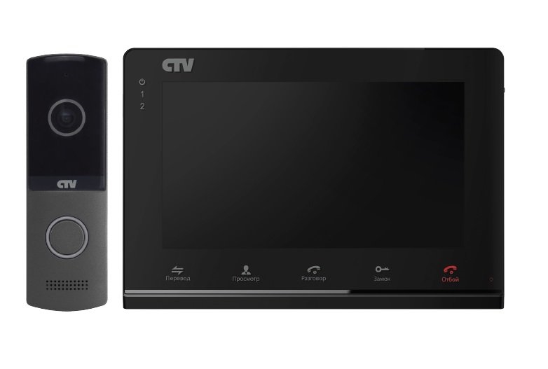 CTV-DP2700IP NG B (черный): Комплект видеодомофона