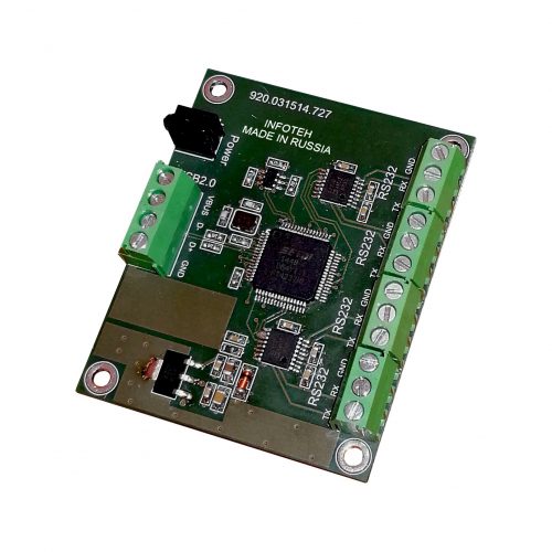 AVT-USB/4RS232mini: Промышленный преобразователь USB в RS-232