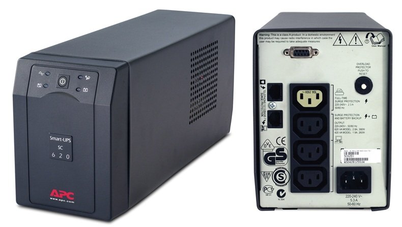 SC620I APC Smart-UPS SC 620 ВА: Источник бесперебойного питания