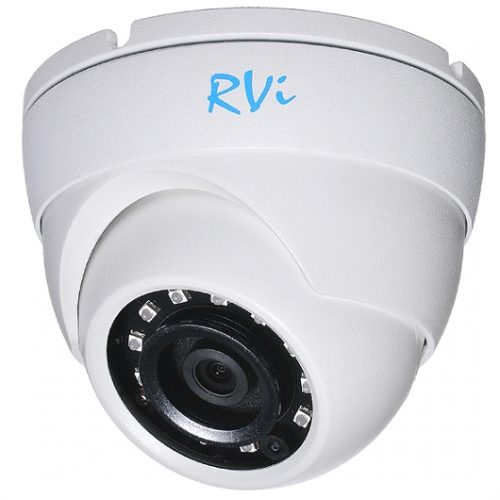 RVi-1ACE400 (2.8) WHITE: Видеокамера мультиформатная купольная