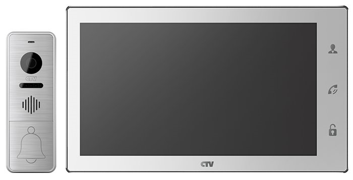 CTV-DP4102 FHD W (белый): Комплект видеодомофона