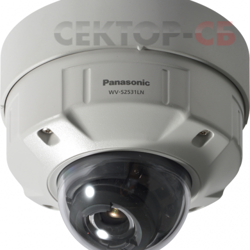 WV-S2531LN Panasonic Уличная купольная IP-камера с моторизированным объективом