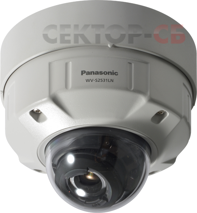 WV-S2531LN Panasonic Уличная купольная IP-камера с моторизированным объективом