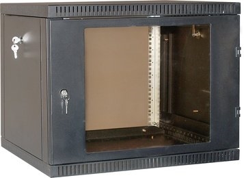 NT WALLBOX 15-63 B (084701): Шкаф телекоммуникационный 19" настенный, дверь стекло-металл