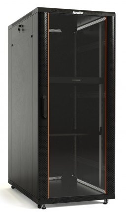 TTB-4262-AS-RAL9004: Шкаф напольный 19-дюймовый, 42U