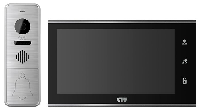CTV-DP4705AHD B (чёрный): Комплект видеодомофона
