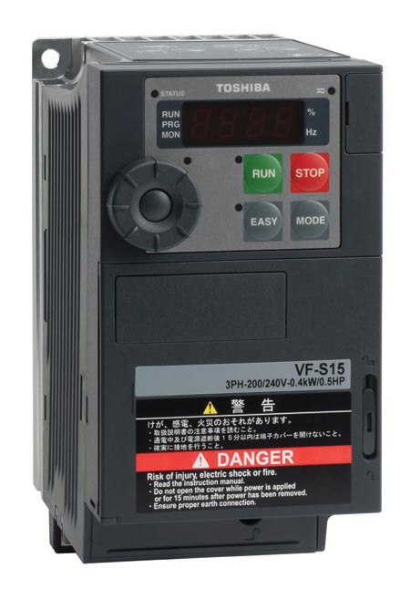 Частотный преобразователь TOSHIBA VF-S15-4055PL-W 5,5кВт 380В