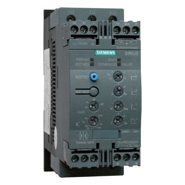 Устройство плавного пуска Siemens 3RW4027-1BB14 15кВт 380В