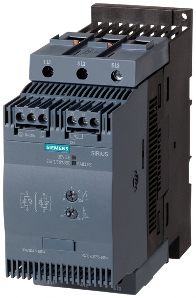 Устройство плавного пуска Siemens 3RW3047-2BB14 55кВт 380В