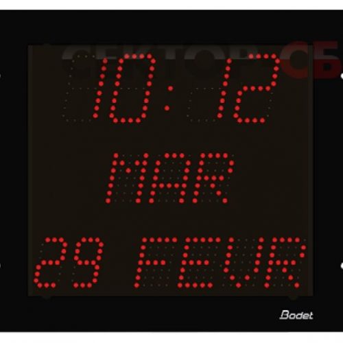 Style 7D RM AFNOR BODET Вторичные цифровые LED часы