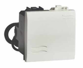 Выключатель с подсветкой Brava 2 модуля слоновая кость (75002SL): Выключатель с подсветкой