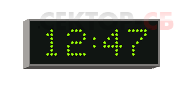 4200N.05.G.S.PoE WHARTON Вторичные цифровые часы