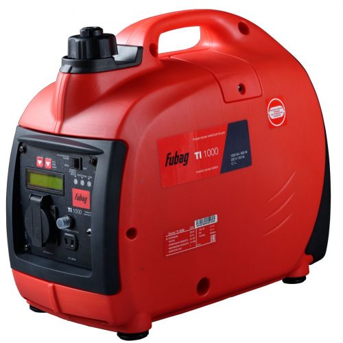 Бензиновый цифровой генератор Fubag TI 1000 0,9 кВт 220 В