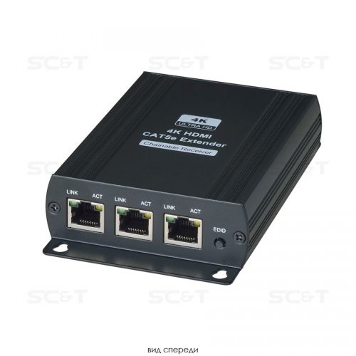 Приемник HDMI сигнала дополнительный SC&T HE03LR-4K