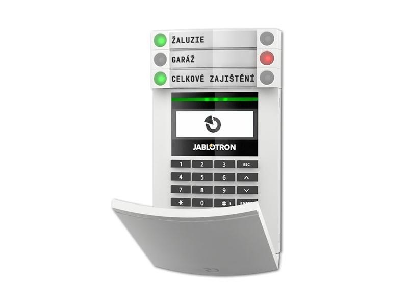 JA-154E: Беспроводная панель управления с дисплеем, клавиатурой и модулем доступа с RFID считывателем