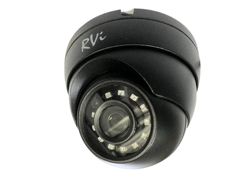 RVI-1ACE102A (2.8) black: Видеокамера мультиформатная купольная